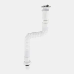 1Pc Kitchen Sewer Drain Pipe Flexible Retractable Bathroom Sink Plumbing For Home Wash Basin Downcomer Plumbing Accessories