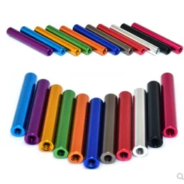 5/10pcs/lot M3 length 5mm to 100mm Anodized colourful aluminum Column Rods round standoff spacer