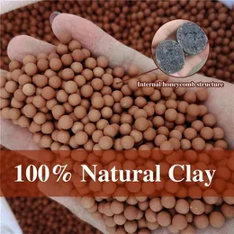 3LB/1.5LB Organic Organic Clay Pebbles Natural Recyclable Growing Media Hydroponics Flowers Planting Gardening Accessories