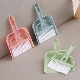 OSSAYI MINI Besen und Dustpan Küchentisch Tabelle Reinigungswerkzeuge Haushaltshandpinsel Staubpan Reinigungsset Set