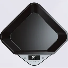 Digital Tray Scale Kitchen Skala wiegt Skala Food Diät Post Balance Messung der elektronischen Skalen intelligente Kaffee Skala