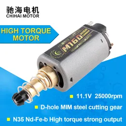 Chihai Motor CHF-480WA-M160-22TPA N35 NDFEB 25000RPM高トルクAEGモーター長軸Ver.2 Gearbox AirSoftak M16/M4/MP5/G3/P