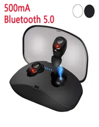 X18 TWs Unsichtbare Mini -Ohrhörer Wireless Bluetooth Earphone 3D Stereo Handhers Rauschen Reduktion Bluetooth 50 Headset für SmartPhon2673780