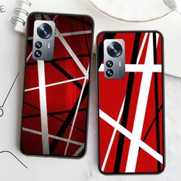 Eddie van Halen Custodia per il telefono per chitarra grafica per Xiaomi Poco X6 X5 X3 GT NFC M4 M5 PRO 5G M3 MI Nota 10 Lite F5 F4 F3 F2 F1 CAPA