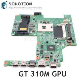 Moderkort nokotion för Dell Vostro 3500 V3500 Laptop Motherboard CN0W79X4 0W79X4 CN0PN6M9 Huvudkort HM57 DDR3 GT310M GPU med CPU