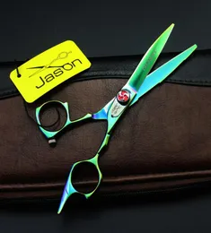 340 55039039 16 cm marka Jason Top Grade Hairdressing Scissors Japan 440C 62HRC Twardość nożyczki Profesjonalne Huma3198928