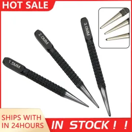 Center Center Center Punch 1.5/2/3mm نقطة مدببة القطر المعدني أداة الحفر علامات الحفر لسبائك الحفر المعدني الحفر المعدنية