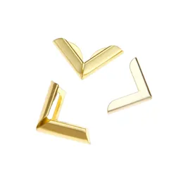 50pcs Gold Corner Brackets 15/17/18mm Book Scrapbooking Album Menu Folder Corner Protectors For Photo Album