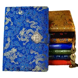 Notebooks 50 folhas Classic Chinese Style notebook criativo Criativo Dragão Chinês Brocade Note de Business Notebook de Business Business