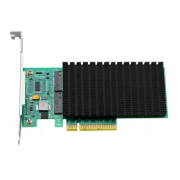 CARDS ANM02PE08 NVME M.2 Controller PCIe 3.0 X8 12G Support 2 M.2 HDD inte med SSD