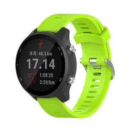 Спортивный мягкий силиконовый замена часа ремешок для Garmin Forerunner 245M 245 Smart Watch Braslet Bracelet.