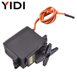 2/4pcs Metal Gear MG945 Mikro Yüksek Hızlı Tork Servo Motoru 180 Analog RC Araç Accessorie Arduino Robot Helikopter Uçak