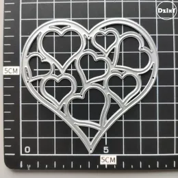 (23 stilar kan välja) spets metall skärning dör diy scrapbooking papper fotoalbum hantverk älskar mögel stans cykel stencils