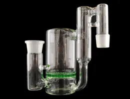 Tjock Glass Ash Catcher med 144mm 188mm fog för rökning av glas Ashcatcher Bubbler Dab Rig Glass Vatten Bongs255M9161281