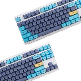 Аксессуары Idobao MA/XDA/DSA Profile CakeCap 40%/60%/Базовый комплект Keycap для механической клавиатуры MX Switch Dyesub Pint Black Blue Caps