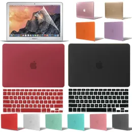 Fall laptopfodral för Apple MacBook M1 Chip Air Pro Retina 11 12 13 15 16 Inch Hard Shell, 2020 Touch Bar ID Air 13 A2337 A2179 Fall