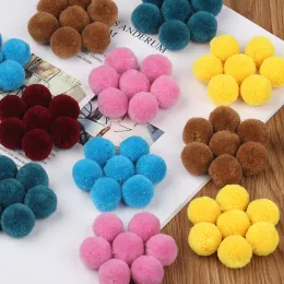 8/30mm Pompoms Multicolor Fluffy Soft Pom Arts and Crafts Pom Poms كرات لـ DIY Creative Creative Decord Decor
