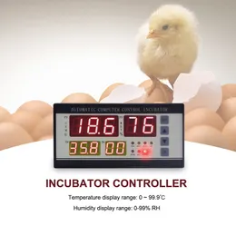 220V XM-18 Controller Máquina de incubatório Digital Temperatura Umidade automática Controlador de incubador para acessórios de ninharia de ovos