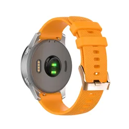 Silikonowy pasek z obserwacją bransoletki dla Xiaomi Huami Amazfit GTR 42mm GTS 2/2E/GTS2 Mini Bip U Watchband Garmin Vivoaction 3S 4S 4S