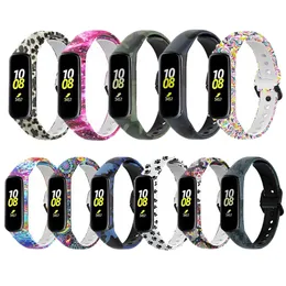 Soft Silicone Colorful Sport Bracelet For Samsung Galaxy Fit 2 SM-R220 Watch Band Wrist Strap For Galaxy Fit2