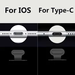 먼지 플러그 유형 C/iOS 실리콘 전화 충전 포트 스토퍼 캡 더러스트 보호기 커버 Enchufe antipolvo para celular