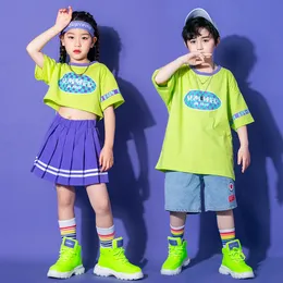 Kids Teenagers Hip Hop Dance Outfit Streetwear Tshirt Jeans