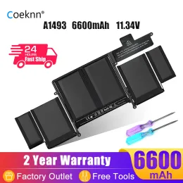 Batteries Coeknn A1493 Laptop Battery for Apple MacBook Pro 13" Retina A1502 (Early 2015 Mid 2014 Late 2013) ME864LL/A ME866LL/A ME864