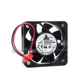 Resfriamento novo ventilador de conversor de frequência original AFB0524HHB DC24V 0.12A Ventilador axial de bola dupla dupla