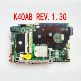 Placa -mãe para asus k40ab laptop placa -mãe k40ab k40af x8aaf placa principal ddr2 notebook mainboard rev.1.3g com placa gráfica