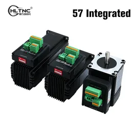 HLTNC NEMA 23 Motore passo -passo chiuso 1,5 nm 2,0 nm 3nm d 8 mm Motore di servo Stepper integrato ibrido con azionamento 4.2A 48 V per CNC