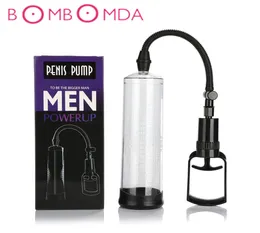 Penis Pump Vibrator sex toys for adults Sex Shop Male Masturbator Delayed Lasting Trainer Penis Extender Erotic vibrator For Men D6597518