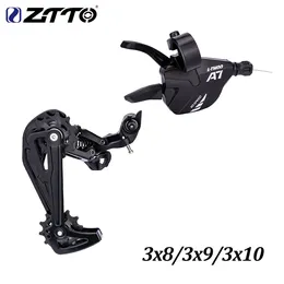 ZTTO MTB自転車8/9/10スピードシフターセット3x8 3x9 3x10シフターフロントリアデレイラー24スピード27スピードバイクグループセット