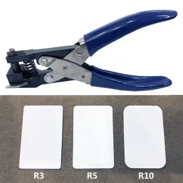 Punch R3/R5/R10 Corner Hole Punch Corner Rounder Punch Cutter för PVC -kort, tagg, foto; Tung klippare ca 1/8 ", 1/5", 2/5 tum