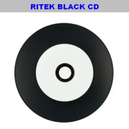 Dyski Ritek Black CDR puste dyski nagrywalne 700 MB 80min 52x 50 DISCka do wydrukowania