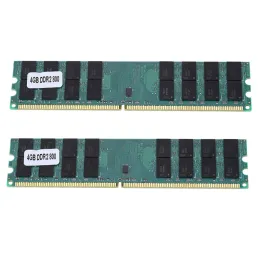 RAMS 2X 4GB 4G DDR2 800MHz PC26400コンピューターメモリRAM PC DIMM 240PIN AMD用互換性のあるAMDプラットフォーム
