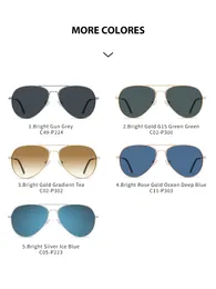 New Concave Aviator Metal Unisex Premium Anti-Reflective Anti-UV Sunglasses