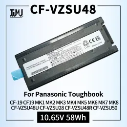 Batterie batterie CFVZSU48 58WH Laptop Batteria compatibile con Panasonic Toughbook CF19 CF19 MK1 MK2 MK3 MK4 MK5 MK6 MK6 MK7 Serie MK8 CFVZSU48U