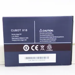 5pcs 10pcs 20pcs 3,8V 3200mAh Cubot x18 Substituição da bateria para Cubot x 18 smartphone