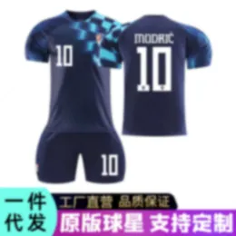 Soccer Jerseys 23 Croatia Away World Cup Football Jersey Modric 10 Training Team Kit Print Size