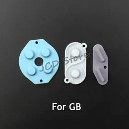 jcd 1set أزرار موصلة مطاطية للعبة بوي كلاسيك GB GBA GBA GBP GBM GBA SP SILICONE START حدد لوحة المفاتيح A-B D-PAD