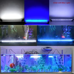 18-48 cm Luci di acquario LED Acquario Acqua impermeabile Light Dimmabile lampada sommersi con Timer Aut Auto ON/OFF Underwater Decor 3 Modie