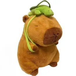 Plush Dolls Capybara Simulation Capibara anime Toy Kawaii Plush Plush Plush Doll المملوءة بالحيوانات الناعمة للدمى الفخمة لألعاب الأطفال J240410