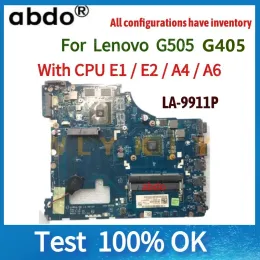 Scheda madre Avawga/GB LA9911p Motherboard.for Lenovo G505 G405 Laptop Madono.CPU A65200 A4 E1.DDR3 100% Lavori di prova