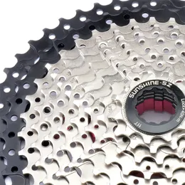 선샤인 MTB 카세트 8 9 10 11 12 속도 32/36/40/42/46/50/52T 산악 자전거 프리 휠 자전거 Shimano Sram Sunrace를위한 Sprocket