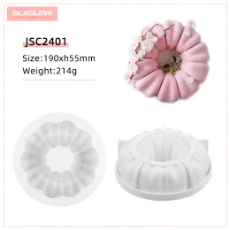 SILIKOLOVE Flower Mousse Cake Mold Silicone Pastry Mould for Baking Pan Desserts Sugarcraft Tools