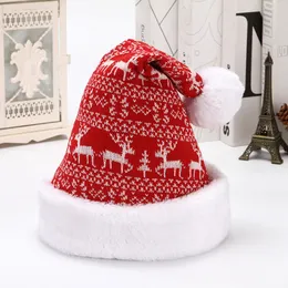 Cappello da costume natalizio personalizzato di Babbo Natale - Cappello per adulti - Flake Snowflake - Cappello da festa di Natale - Warm Babbo Natale