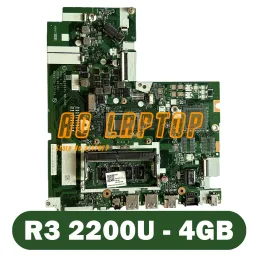 Moderkort för Lenovo IdeaPad 33015Arr Ryzen 3 2200 CPU 4GB RAM Laptop PC Motherboard 5B20R56763 DDR4 EG534 EG535 NMB681 MAINBORTBOARD