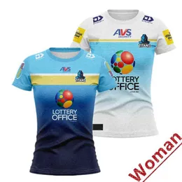 2024 Titans Home Away Rugby Jersey -Womens Size S -3XL 인쇄 커스텀 이름 번호