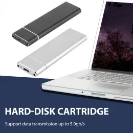 Kapsling för 2230/2242/2260/2280 NGFF BKEY SSD M.2 NGFF till USB3.0 Mobil hårddisk Case typec 5Gbps Extern kapsling Adapter