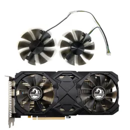 Pedler 2pcs/lot GA91S2U GPU Soğutma Fanları Soyo Radeon RX 580 8G GDDR5 Grafik Video Kartları Serin Fanlar